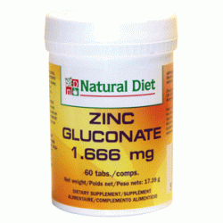 Natural Diet Zinc Gluconate
